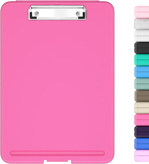 Hongri Clipboard with Storage, Heavy Duty Foldable Nursing Clipboards, Office Supplies, Coaches Clipboards for Work