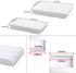 YOOUSOO 2 Pack Under Desk Drawer Organizer, Slide Out Drawer Attachment, Plastic Desk Accessories & Workspace Organizers,Hidden Desktop Pen Holder for Desk Self-Adhesive… by YOOUSOO