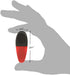 Thick Plastic Clips with Neodymium Magnet, 3-1/4" Length, Durable All-Purpose Clips in Orange