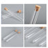 10Pcs Clear Plastic Test Tubes with Cork Stoppers, 15x150mm 13ml for Jewelry Seed Beads Powder Storage