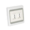 Rollerhouses AC506-01 3 Position ON/Off/ON Rocker Switch White AC120 60HZ Double Manual