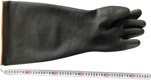 DYKWSWYX 55CM 1 Extended Arm Brewing Gloves - Durable Plastic, Chemically Resistant for Home Brewing, Winemaking