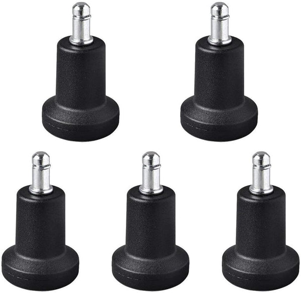 Huanyuedouer 5PCS High Profile Bell Glides 2.5" Replacement Office Desk Chair or Stool