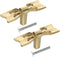 Ciieeo 2Pcs Decorative Knobs Elegant Drawer Pull Handles for Furniture Dresser Shoe