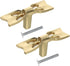 Ciieeo 2Pcs Decorative Knobs Elegant Drawer Pull Handles for Furniture Dresser Shoe