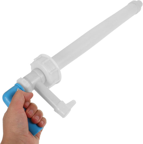 18.5 Inch SHOWERORO Manual Honey Extractor Honey Filling Pump Beekeeping Equipment for Efficient Transfer and Syrup