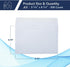 MOS A9 Invitation Envelopes 5-3/4" x 8-3/4" White Mailing Self Seal (500 Count) Heavy Duty Gift Card Envelopes