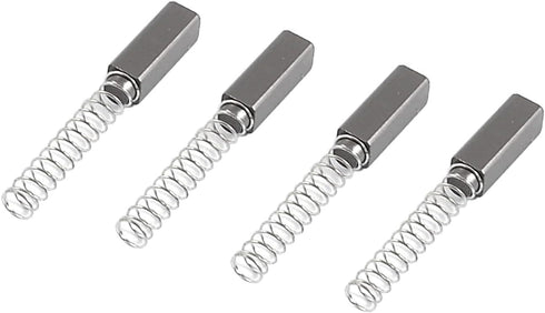 DMiotech 4 Pack Carbon Brushes for Electric Motor, 4mm x 4mm x 11mm