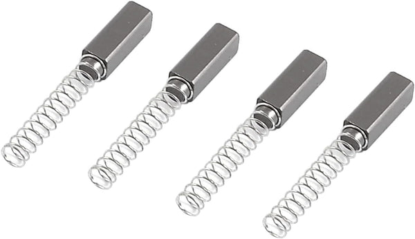 DMiotech 4 Pack Carbon Brushes for Electric Motor, 4mm x 4mm x 11mm