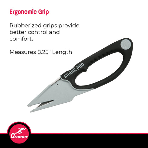 Cramer Athletic Training Supplies, Shark Tape Cutter & Remover Liquid for Adhesive Removal, Safe Edge Scissors, Bandage