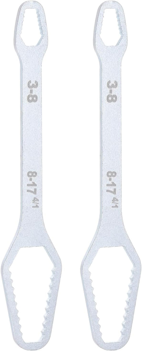 2pcs Double-Ended Torx Wrench Tool Set, 1/8"-11/16" Multifunctional Self-Tightening