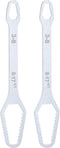 2pcs Double-Ended Torx Wrench Tool Set, 1/8"-11/16" Multifunctional Self-Tightening