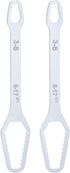 2pcs Double-Ended Torx Wrench Tool Set, 1/8"-11/16" Multifunctional Self-Tightening