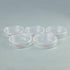 stonylab Glass Petri Dish with Lid - 5-Pack Borosilicate Glass Cell Culture Dish, Clear Autoclavable, 90x20 mm