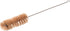 12.5" 1.25" 1.5" EISCO Bristle Cleaning Brush with Fan-Shaped End, - Twisted Stainless Steel Wire Handle - Ideal