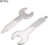 uxcell Electrical Grinder Wrench, 9.5mm Single Open End Spanner, 20pcs for Various Applications