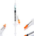 100 Pack 1/2 ml/cc 31Ga Lab Supplies, Individually Packaged