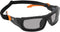 Klein Tools 60471 Safety Glasses, ANSI Z87.1+ Pro Full Frame Gasket Safety Glasses with Gray Lens, UV Protection