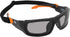 Klein Tools 60471 Safety Glasses, ANSI Z87.1+ Pro Full Frame Gasket Safety Glasses with Gray Lens, UV Protection