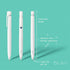 Zebra Pen bLen Retractable Ballpoint Gel Pen + refills, White Barrel, Medium Point, 0.7mm, Blue Ink, 6-Pack