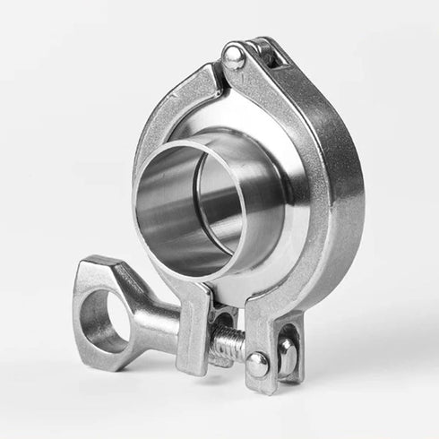 XaoJsun 1pc 304ss Set DN8-DN500, Industries(57-77.5) Quick Fitting Connector - Anticorrosion Clamp for Beer, Dairy