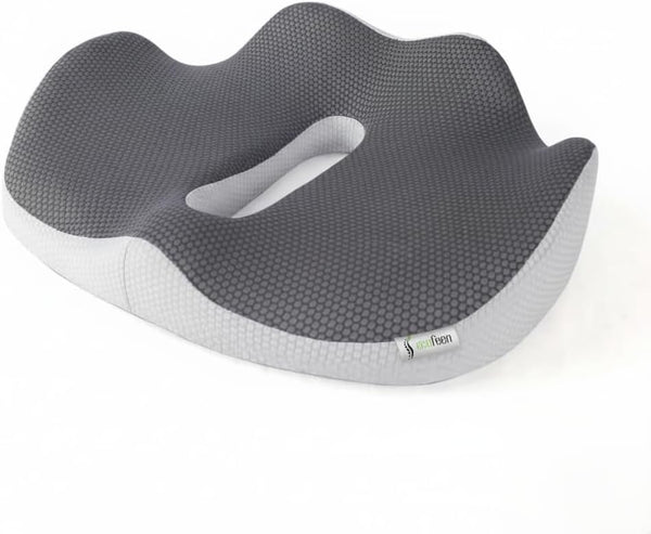 Seat Cushion for Office Chair Orthopedic Memory Foam Coccyx Support Pad Sciatica