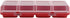 ShanLily 2Pcs Small Parts Storage Organizer With Lid Stackable Nail Screw Container Divider Garage Craft Tools Hardware