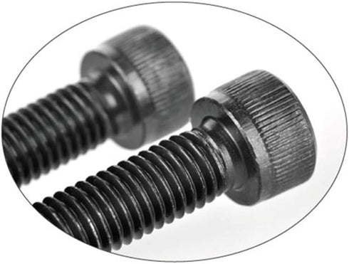 FullerKreg M4-0.7 x 10mm Alloy Steel Socket Cap Screw, (Pkg of 100), Hex Drive, Class 12.9, Black Oxide