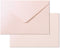PONATIA 50 PCS/Pack A7 Envelopes - Shiny Blush Pink - 5.25 x 7.5'' - Perfect for 5 x 7'' Wedding Invites