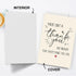 Hongshan Funny Thank You Card, Thank You Card for Men Women, Thank You Gifts Card for Teacher Boss, Happy Appreciation