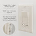 Dimmer 3-Way/Single 600 Maxxima LED Slide Rocker Switch - Pole Compatible, Decorative Electrical Light Switch, Watt