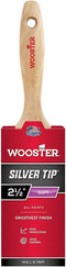 Wooster Brush 5222-2 1/2 Tip Paintbrush, 2.5 Inch, White, Silver