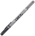 Tombow 82040 Fudenosuke Brush Pen, Twin Tip, Black/Gray for Calligraphy and Art Drawings