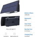 4 Pack) Solar Wall Lights Up and Down Solar Deck Lights Outdoor Waterproof Dusk to Dawn Wall Lights for Deck Outdoor