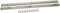 HAKIDZEL 2PCS Heavy Duty Keyboard Drawer Slide Rail Wide Full Extension Ball Bearing