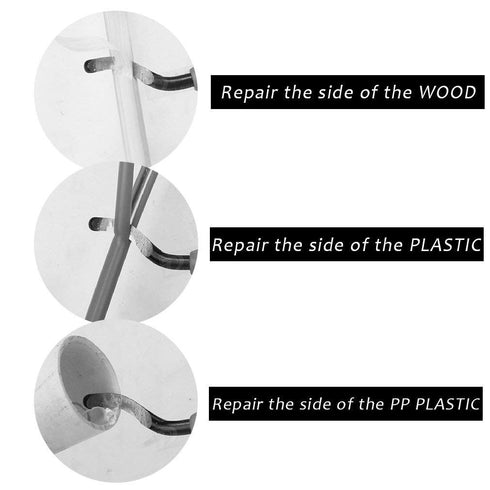 Deburring Tool Kit, 10pcs Rotary Blades Set for Wood, Plastic, Aluminum, Copper, and Steel Burr Remover