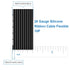 28 10P 10 28 BNTECHGO Gauge Silicone Ribbon Cable Flexible Black ft Flat Cable AWG Stranded Tinned Copper Wire