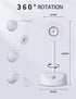 Bulb Dimmable 360 FXPS Wireless Spotlight Battery Operated, with Motion Sensor, LED Cat-Eye Small Wall Sconce, Stick-on