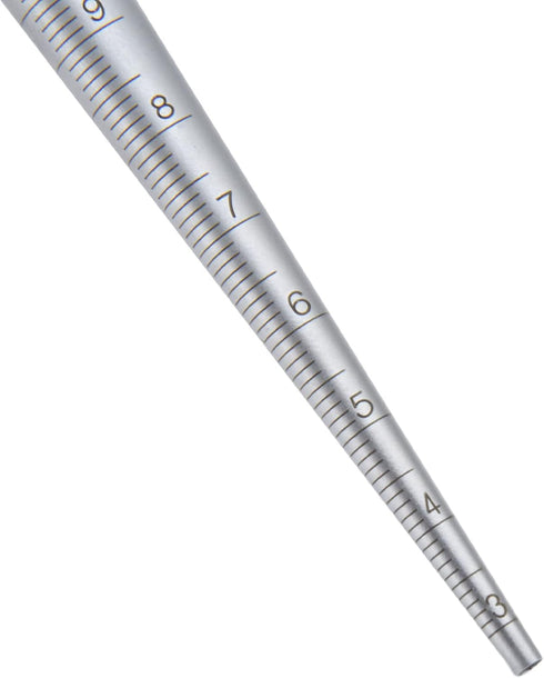 Taper Gauge, 3-15mm Stainless Steel Inner Diameter Scale Caliper, Tapered Ruler for Accurate Feeler Gauge Calibration