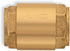 One Way Check Valve 1/2" Female Backflow Preventer, Brass Float for Plumbing Water Boiler Heating