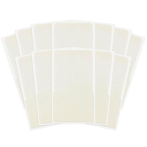 Hygloss Products Manila Library Pockets, Self-Adhesive Pocket Envelopes, 50 Pack, 6.25 x 3.5 Inches
