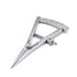 XIAN 3.5 Inch Adjustable Marking Gauge Mini Edge Press - Precision Spring Dividers Calipers for Woodworking