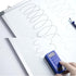 M&G White Board, 18” x 12” Magnetic Dry Erase Board for Wall, Includes 2 Markers, 4 Magnets, 1 Eraser