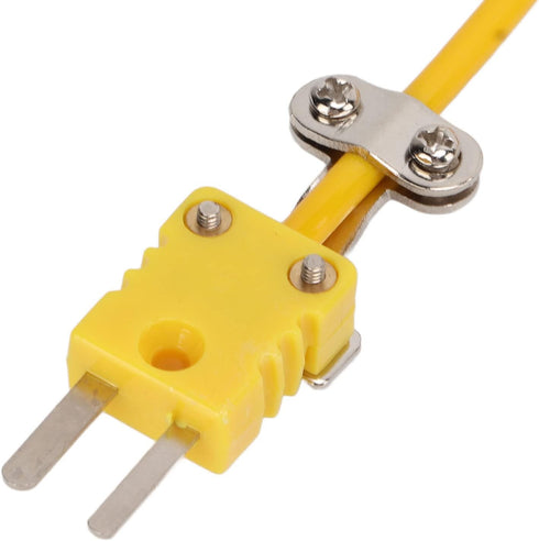 K Type Thermocouple, Temperature Probe Thermocouple Heat Resistant Steel with Insulated Handle