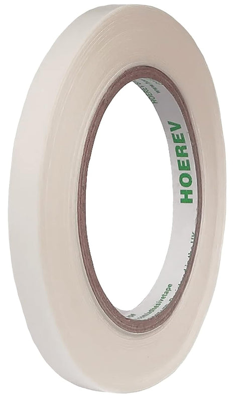 Hoerev UHMW PE Low Friction Tape, Multipurpose Drawer Glide Tape for Easy Application, 3/4" x 18 Yds