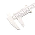 uxcell Vernier Caliper, 150mm 6 Inch Metric Mini Double Scale Plastic Ruler for Inside Outside Depth, 2 Pieces