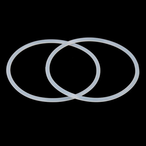 X AUTOHAUX Silicone O-Rings, 85mm OD 78mm ID 3.5mm Width VMQ Seal Gasket for Compressor Valves, Pack of 5