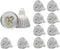 MR16 LED Bulbs MR16 3W LED Cool White Light Bulbs, GU5.3 12V 3 Watt LED Spotlight, 20W Halogen Equivalent, Pack of 10