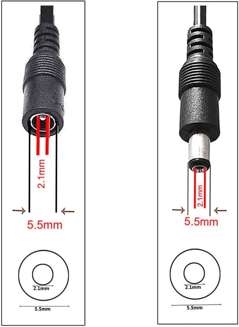 TronicsPros 12V-24V 3A Dimmer Dimmer Dimmer 5.5mm 2.1mm 5050 3528 2835 5630 DC LED Strip Switch LED Tape Controller PWM