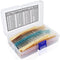 Aniann 1280 Pieces Resistor Kit - 64 Values 1% Assorted Resistors 1 Ohm-10M Ohm for DIY Projects